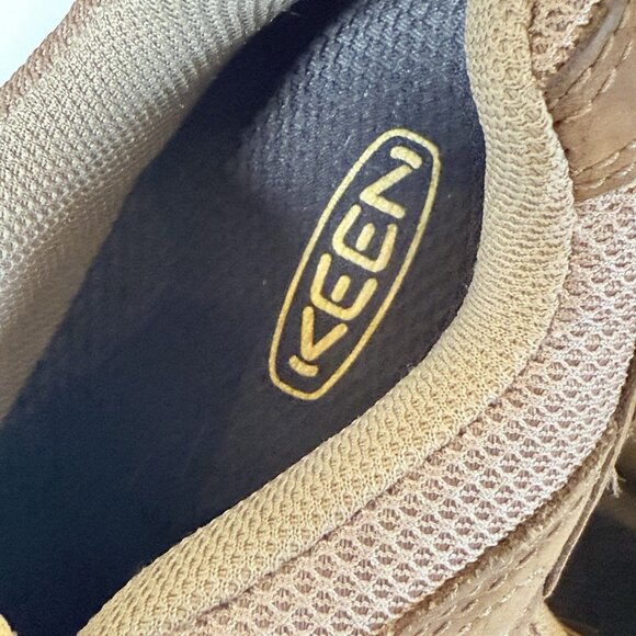 Keen Hiking Shoes Womens 7 Shasta Brown Leather Waterproof Round Toe Outdoor - Picture 3 of 10